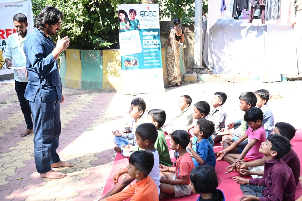 2023年12月10日于印度Shravasti Buddha Vihar举办免费体检活动